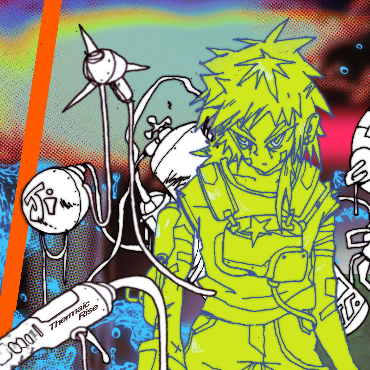 Artwork  van Thermaic Rise, in opdracht van Jensen Interceptor