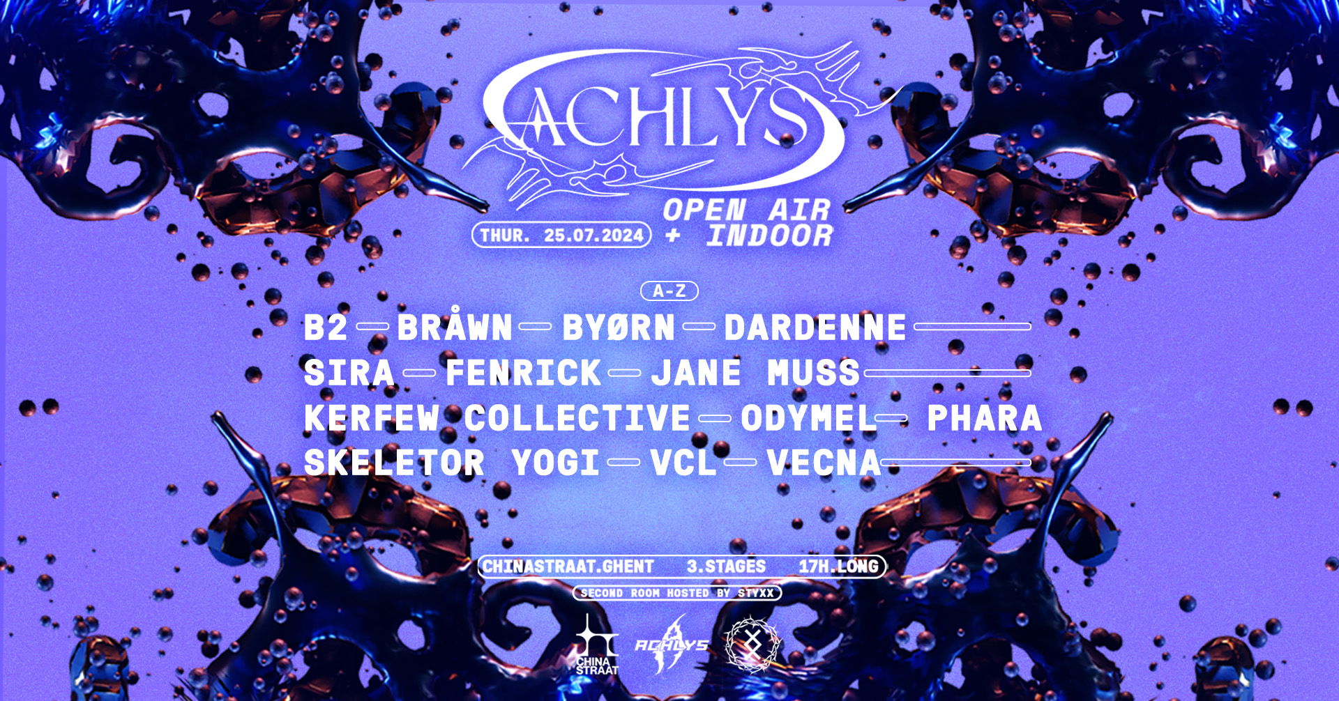 Artwork van Achlys, in opdracht van STYXX