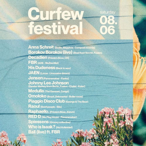 Promo  van Curfew Festival 2024, in opdracht van Curfew
