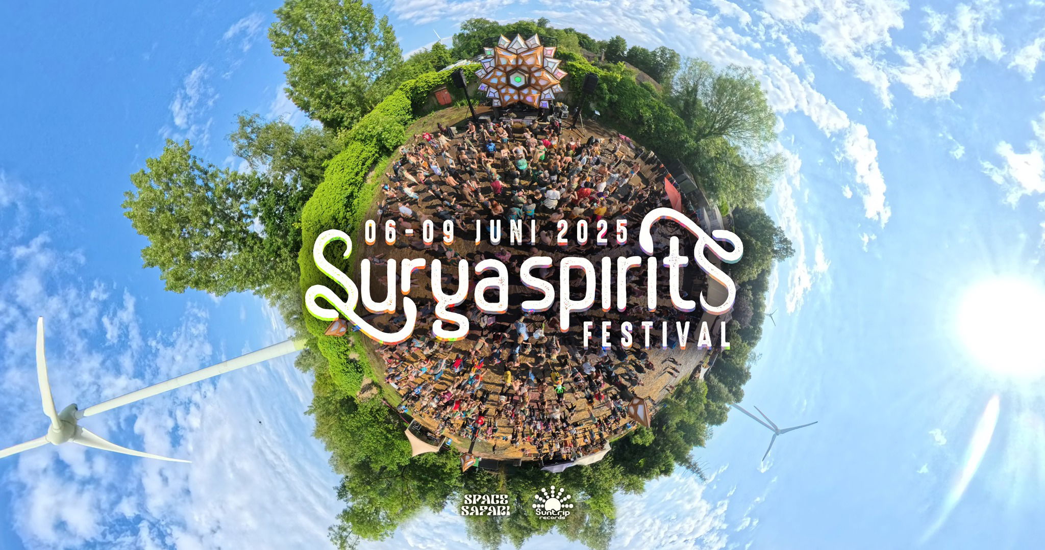 Promo van Surya Spirits Festival 2025, in opdracht van Surya Spirits