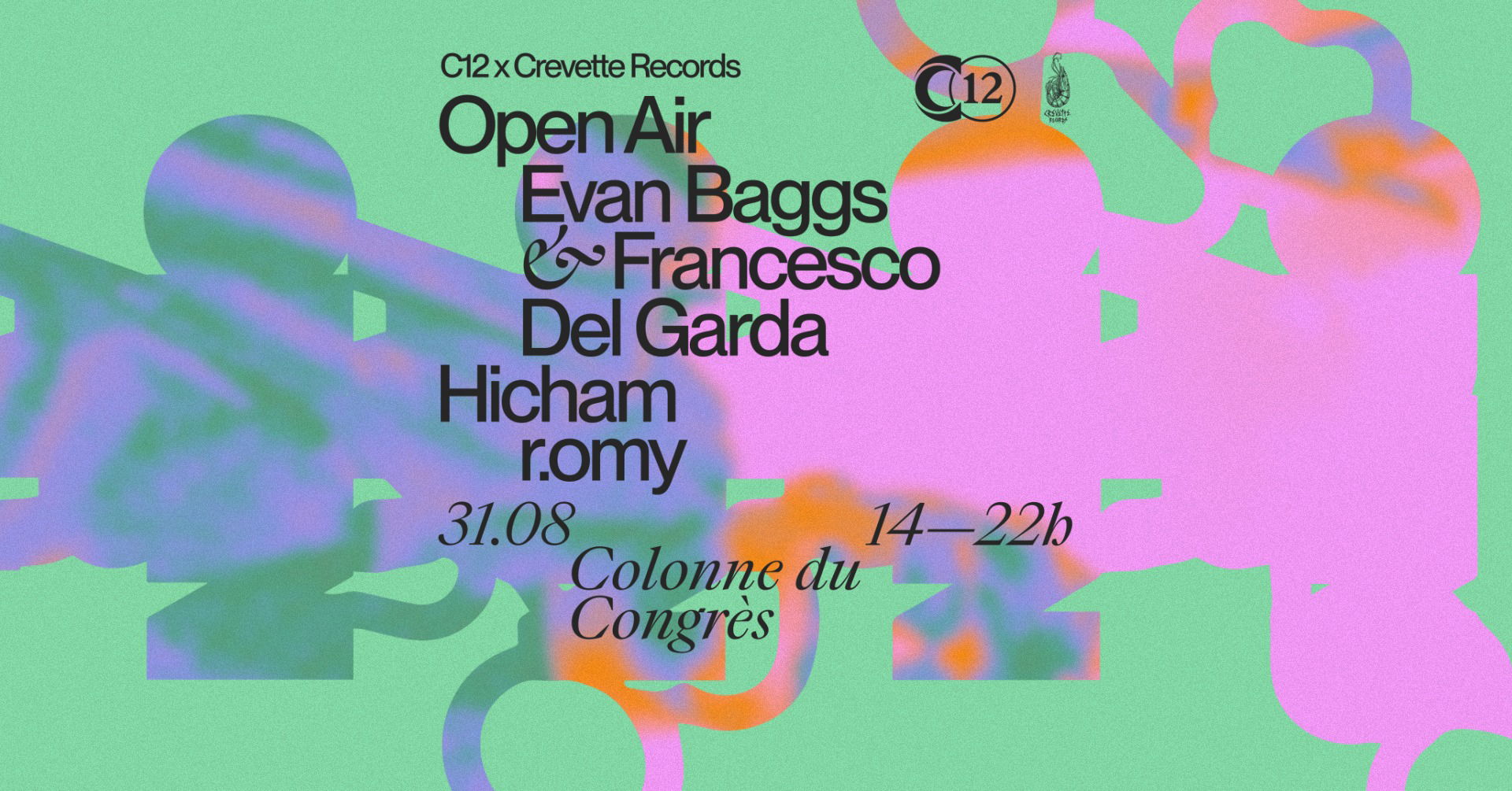 Promo van C12 x Crevette Records | Open Air &amp; Afterparty, in opdracht van C12 en Crevette Records