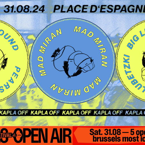 Promo van KAPLA OFF Open Air → Pearson Sound &amp; Mad Miran, in opdracht van Kapla