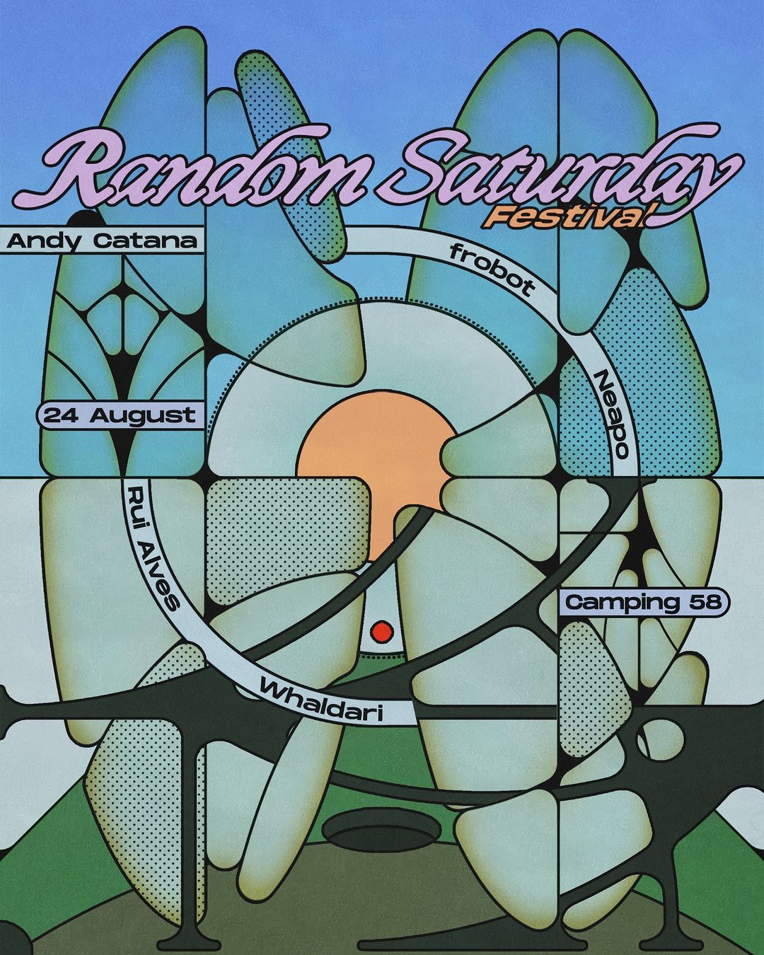 Promo van Random Saturday Festival - Camping 58 Atomium, in opdracht van Random Saturday