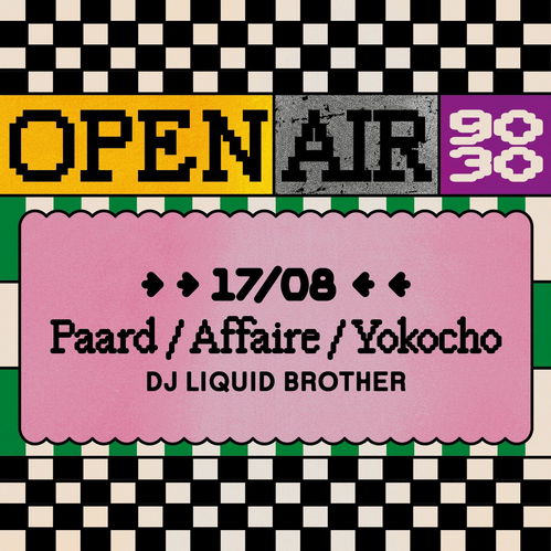 Promo van OPENAIR 9030: PAARD + AFFAIRE + YOKOCHO, in opdracht van Scratch+Snuff