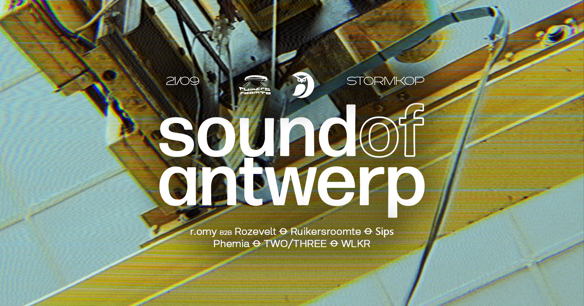 Promo van Sound of Antwerp | Stormkop (2 rooms), in opdracht van Sound of Antwerp