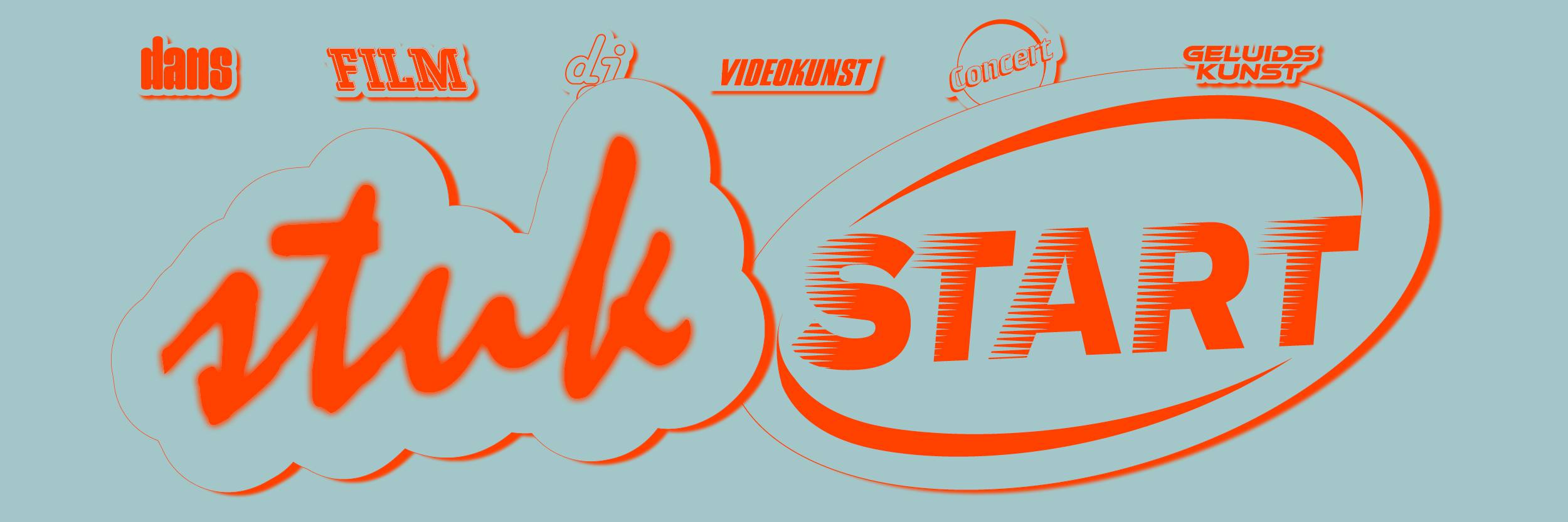 Artwork van STUK START 2024, in opdracht van STUK