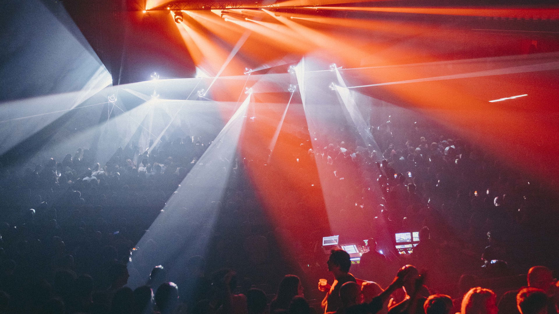 Foto van Nuits Sonores 2023, gemaakt door Marin Driguez, in opdracht van Nuits Sonores
