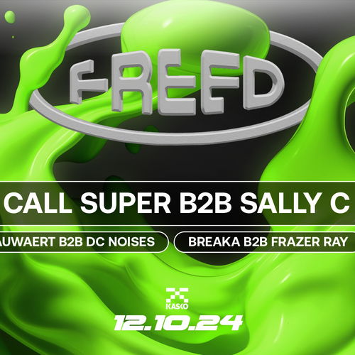 Artwork van Freed w/ Call Super B2B Sally C, in opdracht van Freed