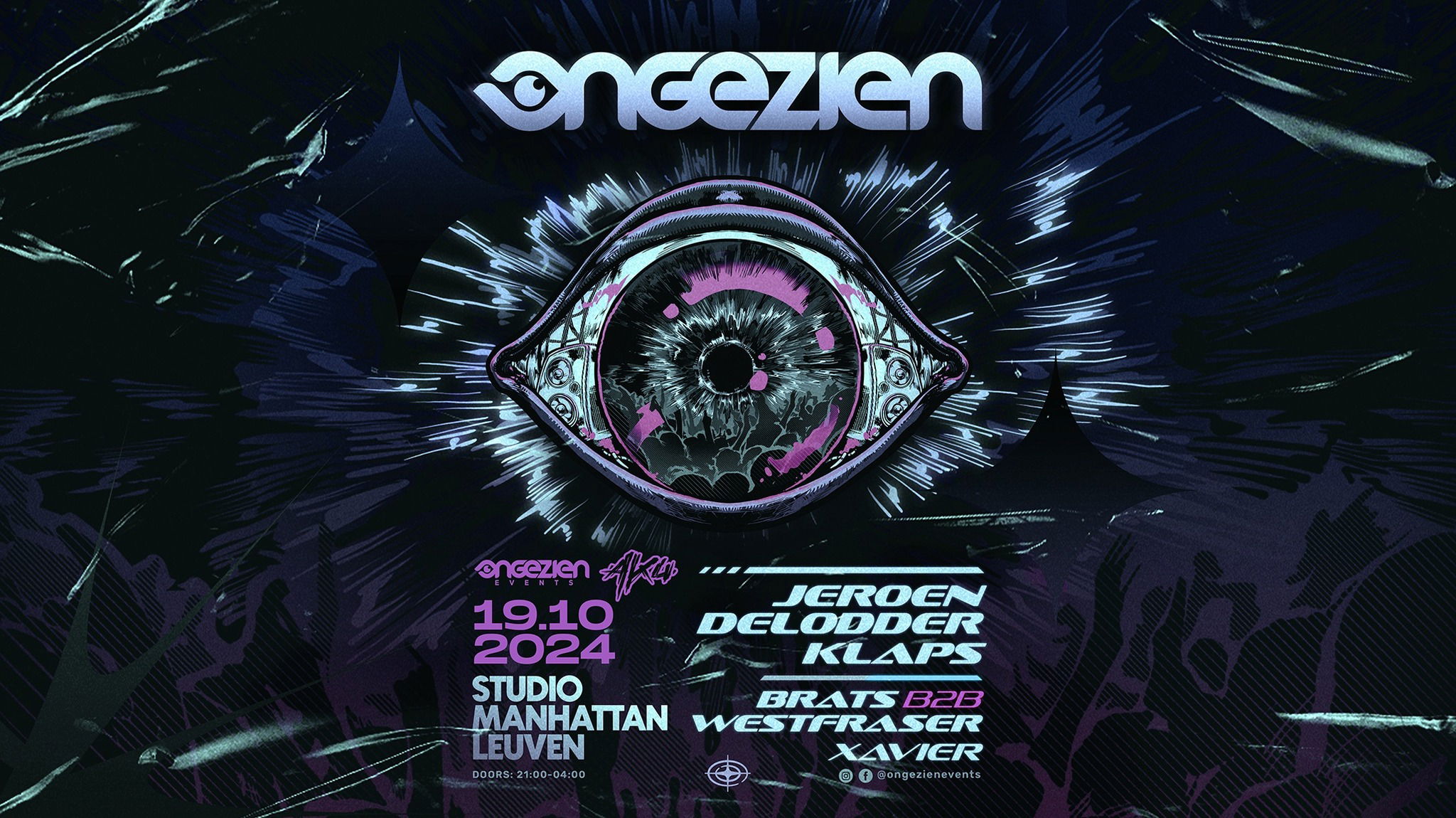 Promo van Ongezien met Jeroen Delodder, Klaps, …, in opdracht van Ongezien