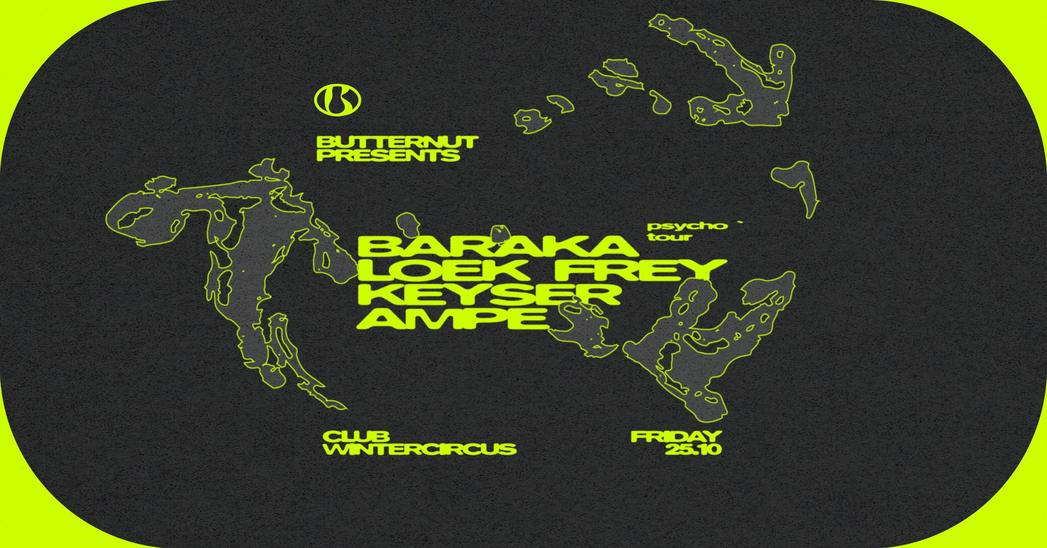 Artwork van Wintercircus ◌ Butternut w/ Baraka, Loek Frey, Keyser, Ampe, in opdracht van Butternut