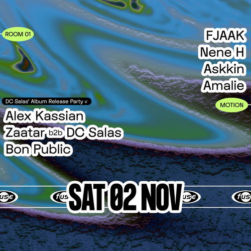 Artwork van Fuse presents: FJAAK, Nene H &amp; Alex Kassian, in opdracht van Fuse