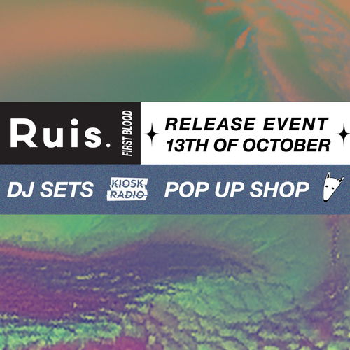 Promo van JSD003 // FIRST BLOOD - Release event, in opdracht van Ruis.