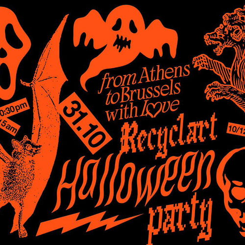 Artwork van From Athens to Brussels with love ♡ Halloween 2024 , in opdracht van Recyclart