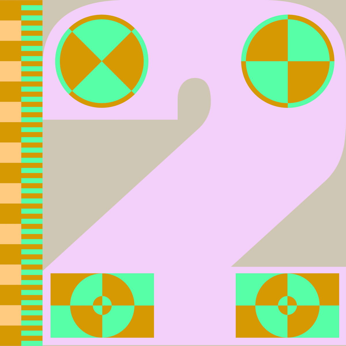 Artwork van VINT, in opdracht van Lapsus Records