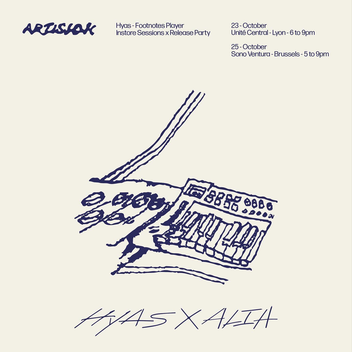 Promo van Artisjok Instore Session with Hyas &amp; AliA, in opdracht van Artisjok Records