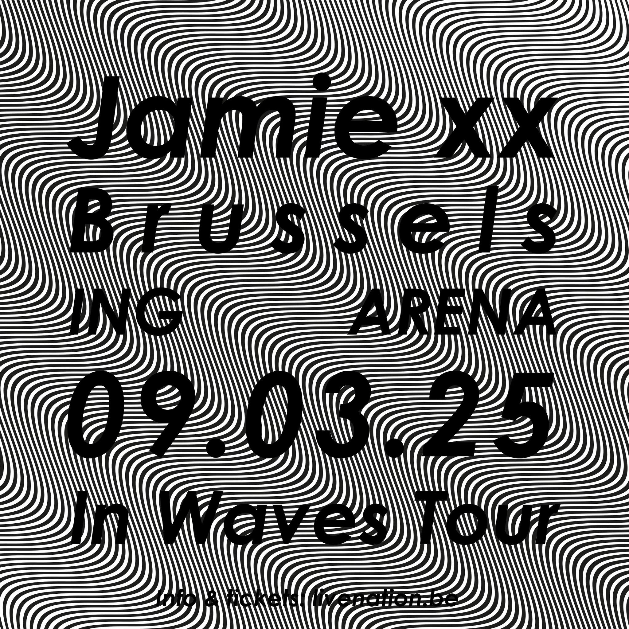 Promo van Jamie xx - In Waves Tour, in opdracht van Jamie xx