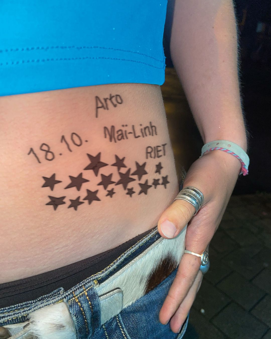 Promo van nacht met Maï-Linh, RIET, Arto, in opdracht van nacht