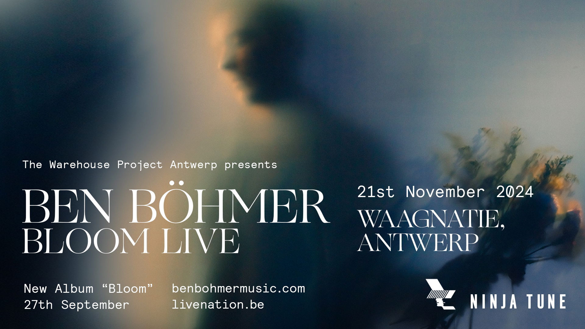 Artwork van The Warehouse Project Antwerp presents: Ben Böhmer, in opdracht van Ben Böhmer