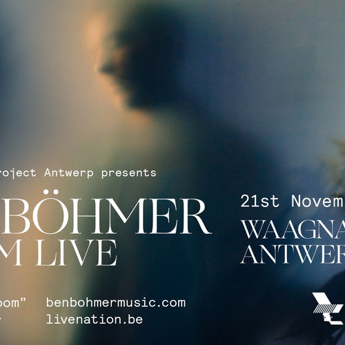 Artwork van The Warehouse Project Antwerp presents: Ben Böhmer, in opdracht van Ben Böhmer