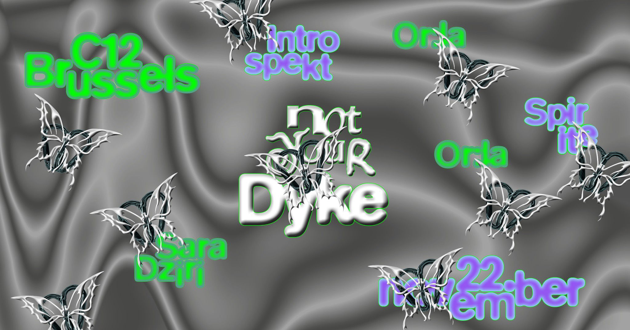Artwork van Not Your DYKE - NYT 5Y Celebration, in opdracht van Not Your Techno