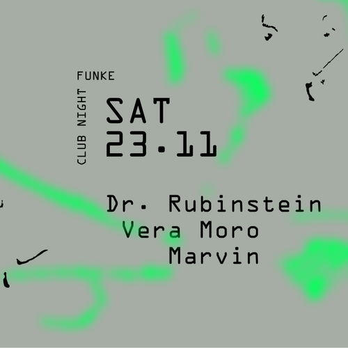 Artwork van Funke_Dr. Rubinstein, Vera Moro, Marvin, in opdracht van Funke