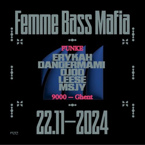 Artwork van Funke_Femme Bass Mafia, in opdracht van Funke