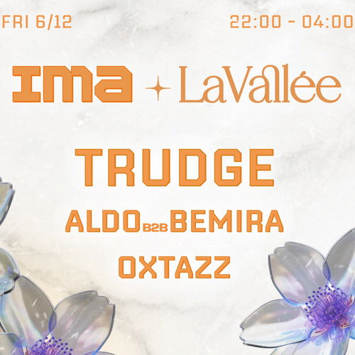 Promo van IMA w/ Trudge, Aldo b2b bemira, Oxtazz, in opdracht van IMA