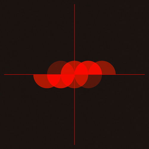 Artwork van Phase Shift, in opdracht van Alex Banks