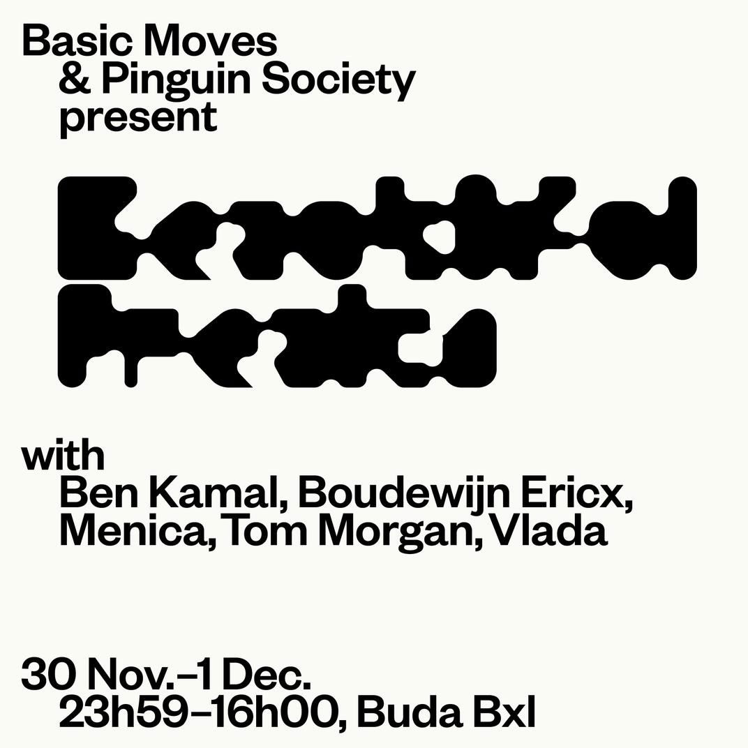 Artwork van Beautiful Freaks, in opdracht van BUDA BXL