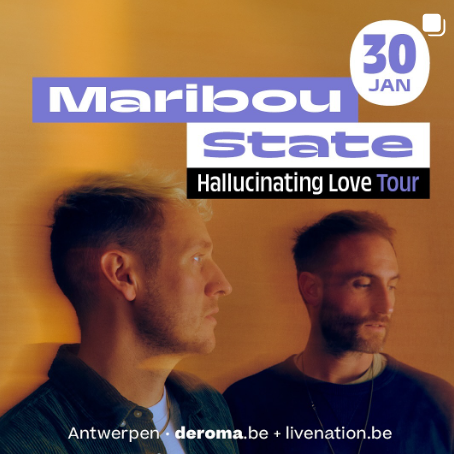 Foto van Maribou State: Hallucinating Love Tour, in opdracht van De Roma