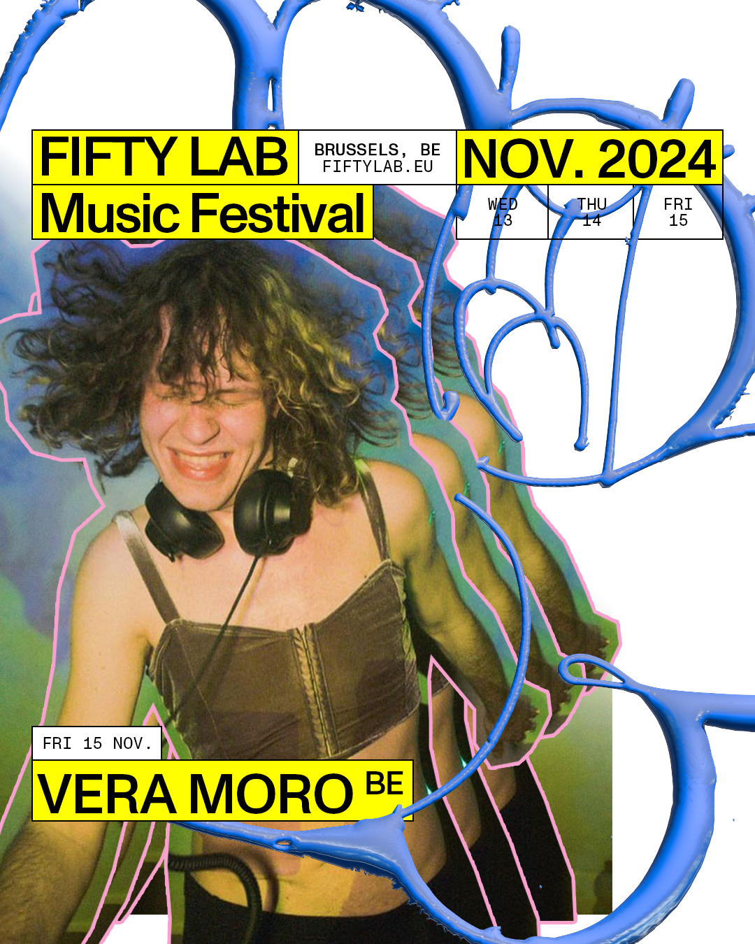 Artwork van VERA MORO, in opdracht van Fifty Lab