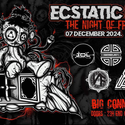 Artwork van Ecstatic Ritual: The Night of the Free Spirits, in opdracht van Vite Fait Soundsystem