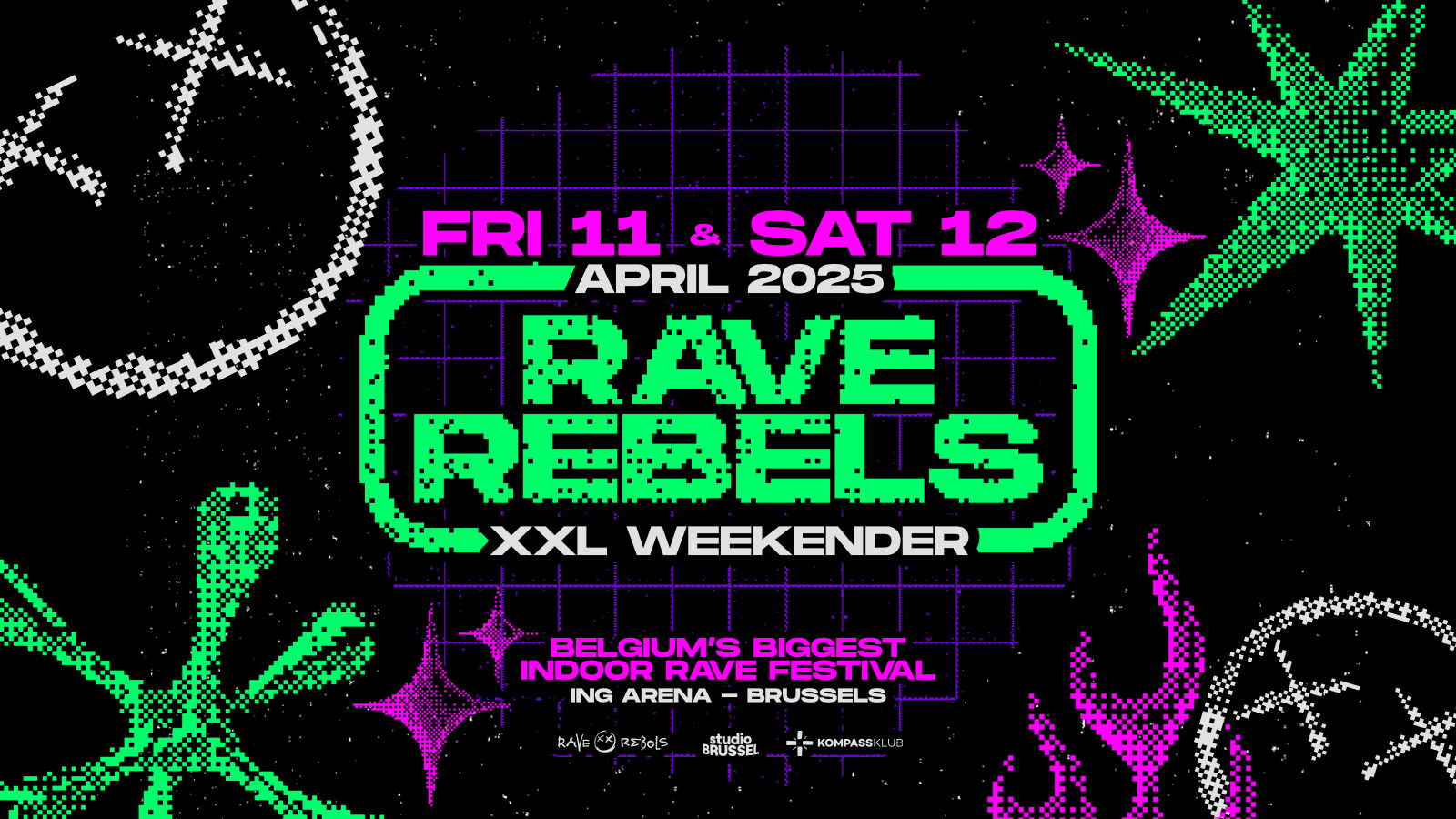 Promo van Kompass presents Rave Rebels XXL Weekender, in opdracht van Rave Rebels