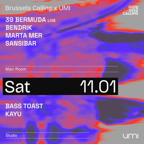 Promo van Brussels Calling x UMI, in opdracht van Brussels Calling