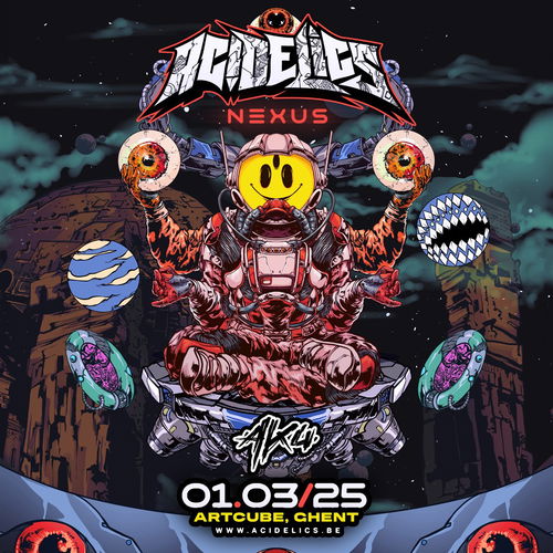 Promo van ACIDELICS NEXUS, in opdracht van Acidelics en Aku Soundsystem