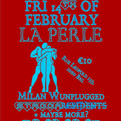 Promo van STROOM x La Perle Presents: The Fear In My Heart, Cardiocleptomanie and More, in opdracht van STROOM
