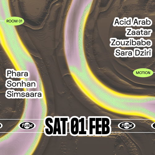 Artwork van Fuse presents: Acid Arab, in opdracht van Fuse
