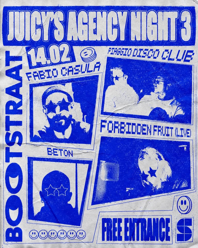Promo van JUICY’S AGENCY NIGHT #3, in opdracht van Juicysagency en Ackim Oman Koy