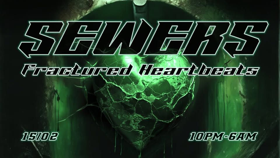 Promo van SEWERS: FRACTURED HEARTBEATS, in opdracht van DNB Sewers
