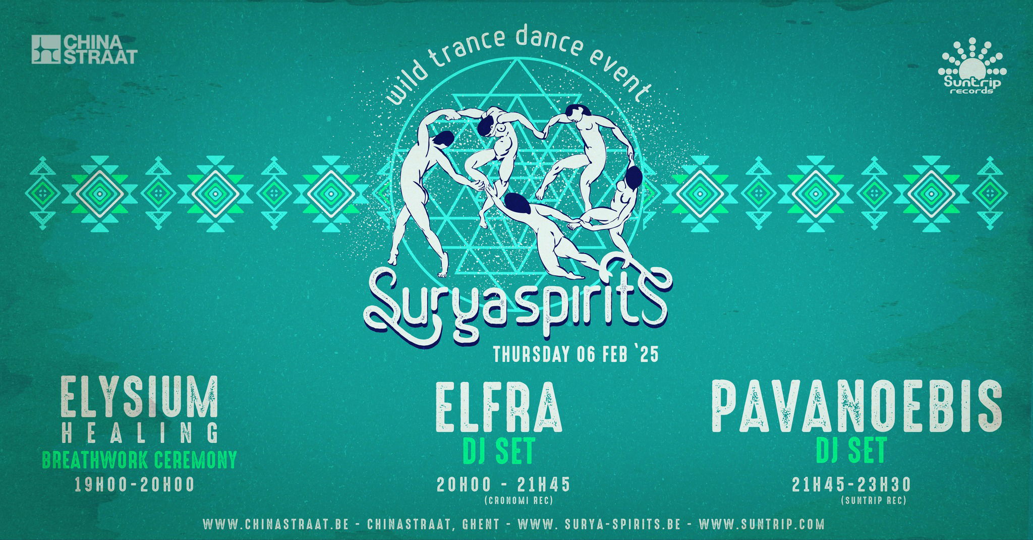 Promo van Surya Spirits - Wild Thursday Trance &amp; Dance, in opdracht van Surya Spirits