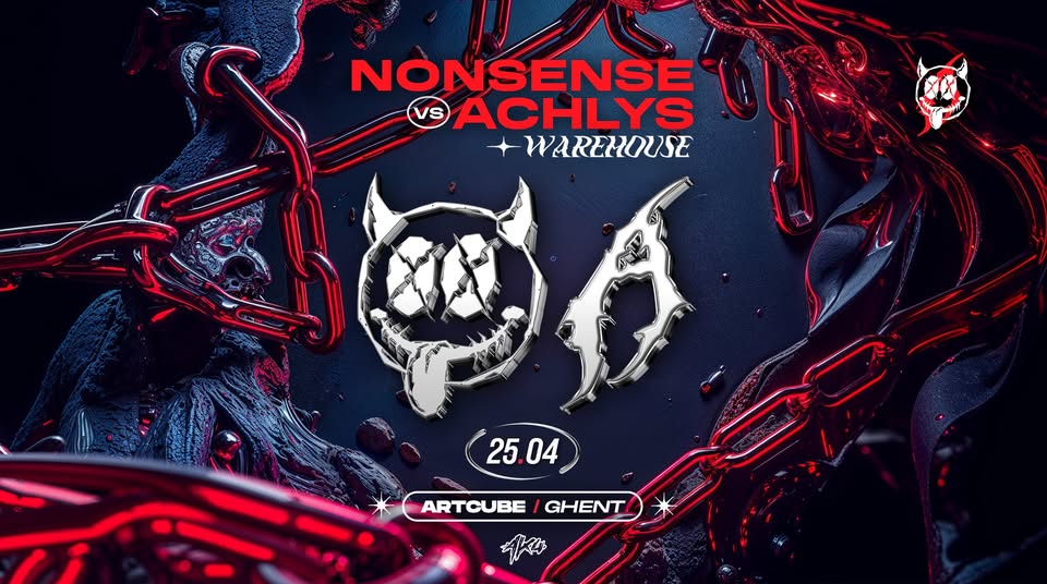 Promo van NONSENSE VS ACHLYS WAREHOUSE, in opdracht van Nonsense, Aku Soundsystem en Achlys