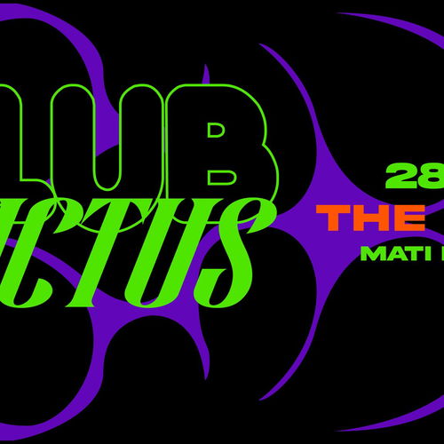 Promo van The Subs, Mati Drome, Club Cactus, Cactus Brugge, in opdracht van Cactus Muziekcentrum en Mati Drome