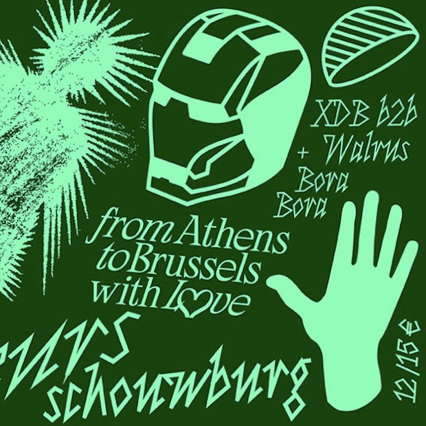 Artwork van From Athens to Brussels with love ♡ Beursschouwburg, in opdracht van Beursschouwburg