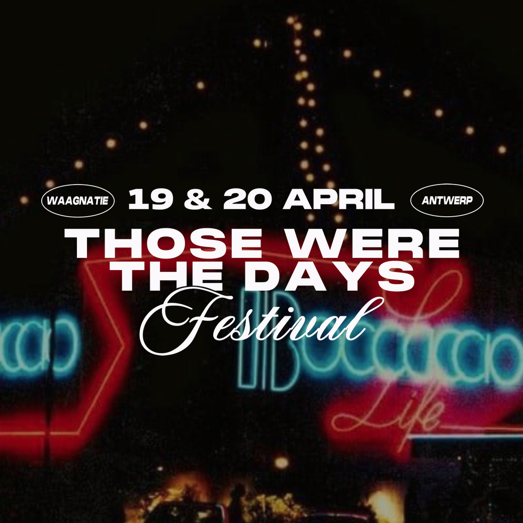 Promo van Those Were The Days Festival, in opdracht van Studio Brussel en Labyrinth