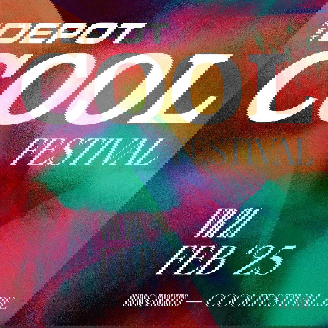Promo van COOL Festival 2025, in opdracht van Het Depot