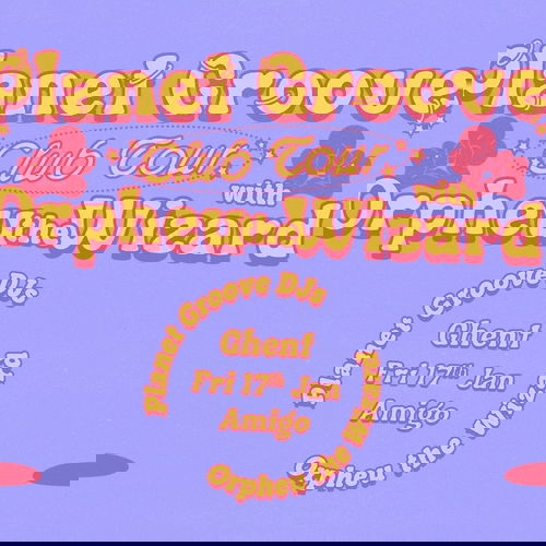 Artwork van Planet Groove, gemaakt door Planet Groove