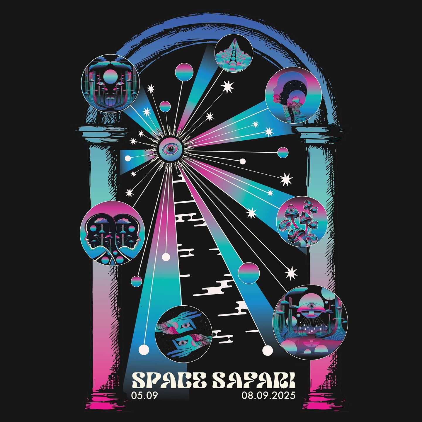 Promo van Space Safari 2025, in opdracht van Space Safari