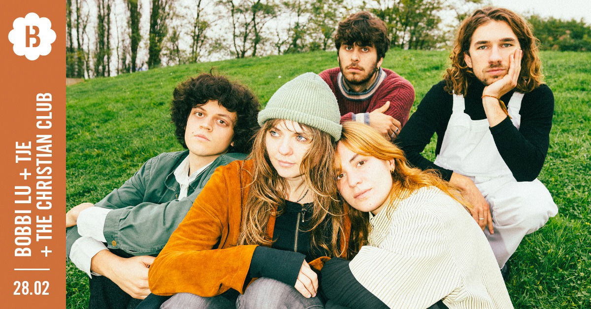 Artwork van Bobbi Lu + TJE + The Christian Club, in opdracht van Botanique