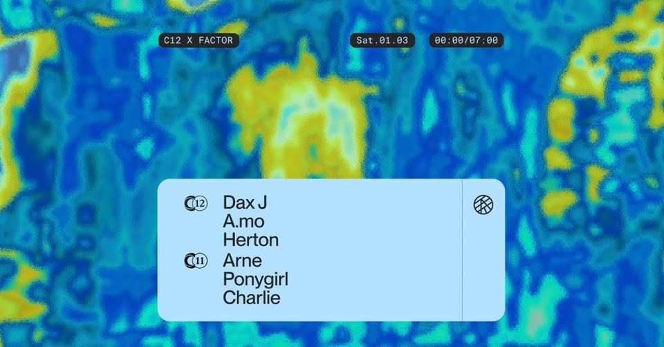 Promo van C12 x Factor, in opdracht van C12