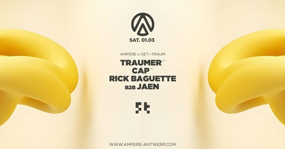 Promo van get—traum x Ampere present: Traumer &amp; Cap, in opdracht van Ampere, gettraum en Rick Baguette